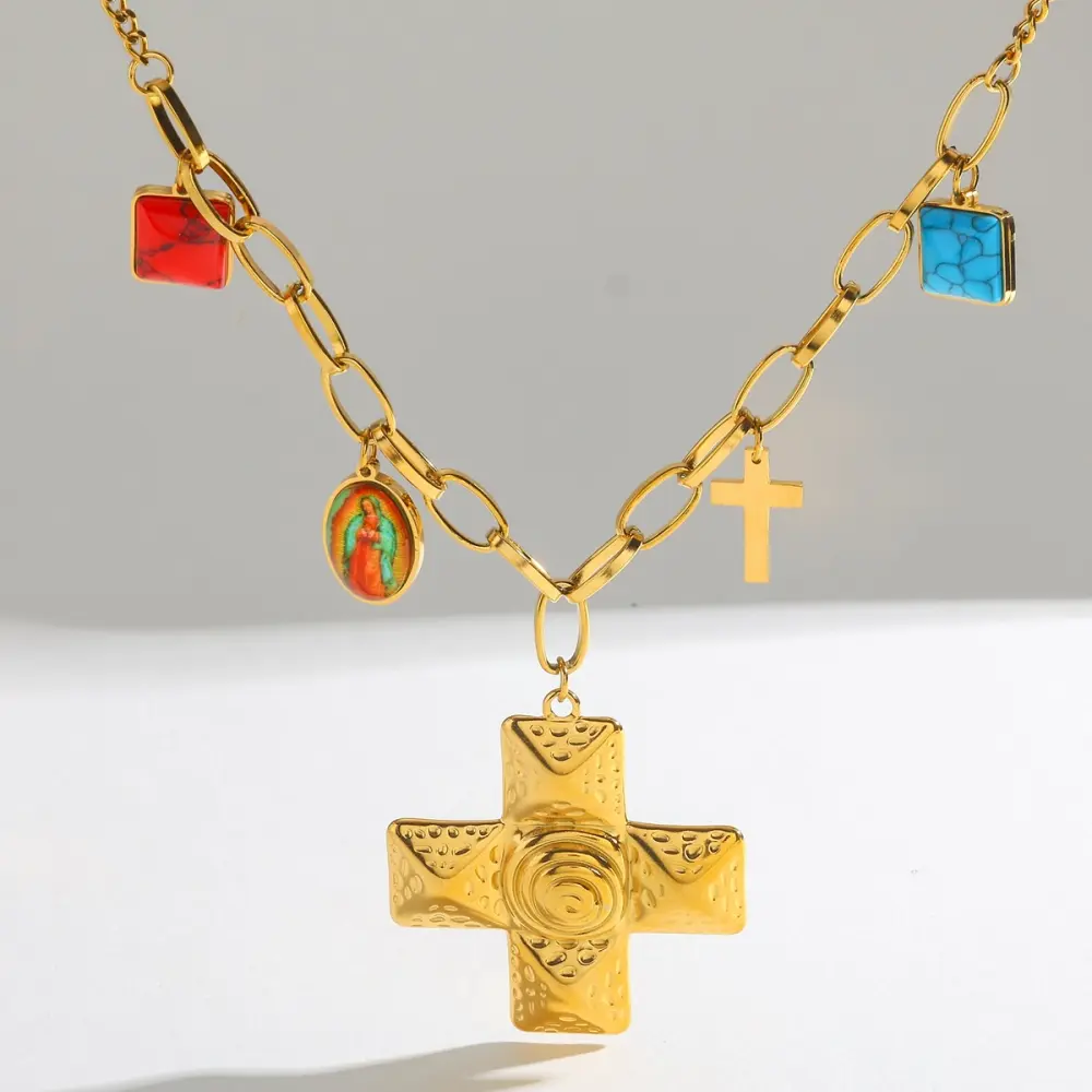 Maxi cruz Virgen Guadalupe Multidijes