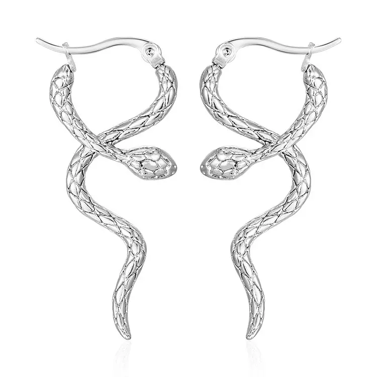 Argolla de serpiente con textura