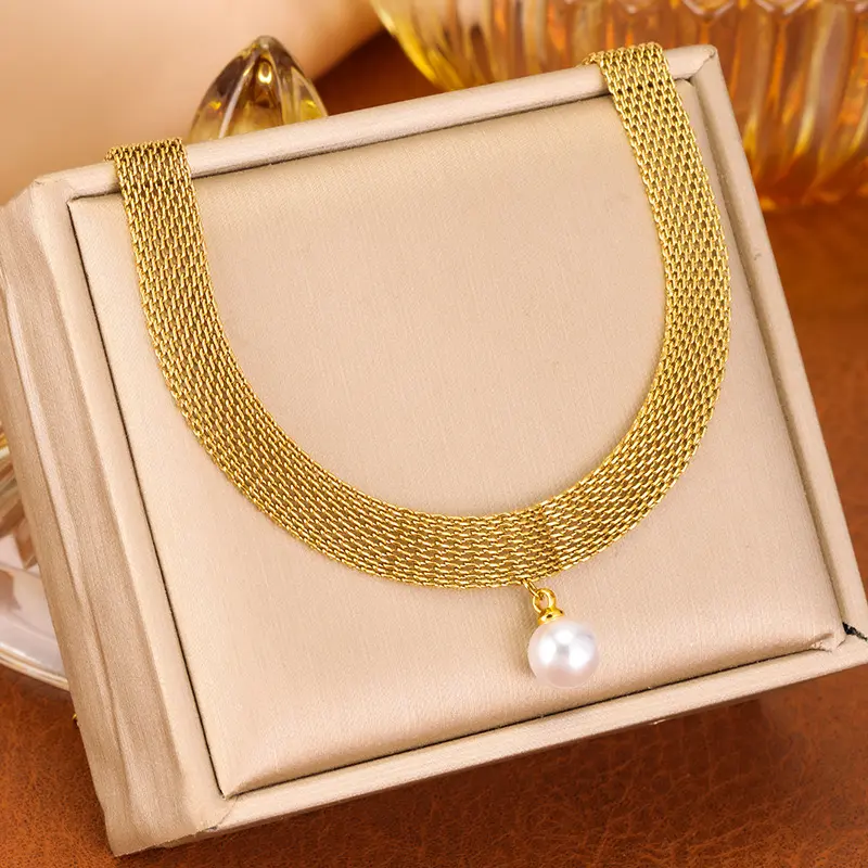 Choker Perla colgante