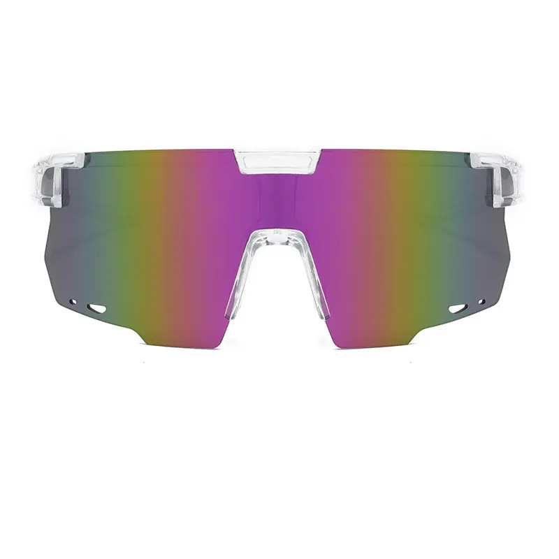 Tipo running cristal tornasol montura transparente