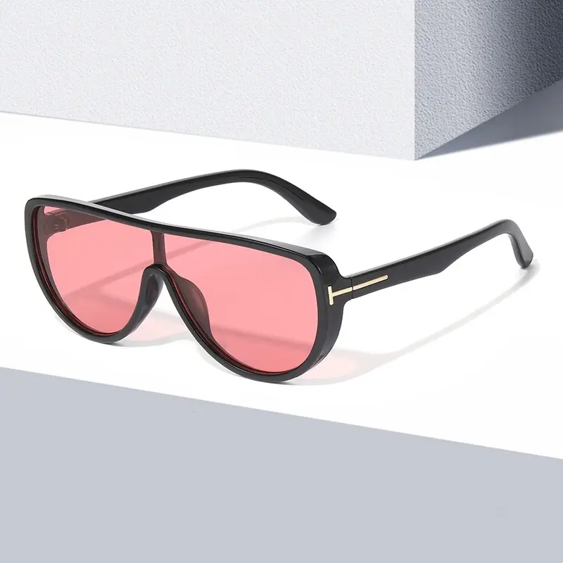 Montura negro cristal rosa