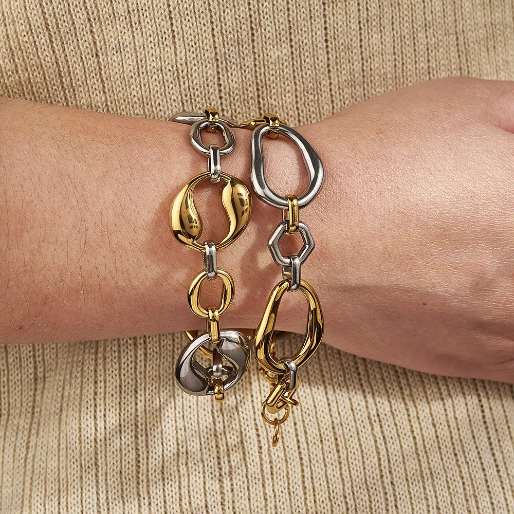 Maxi aros bicolor 316L