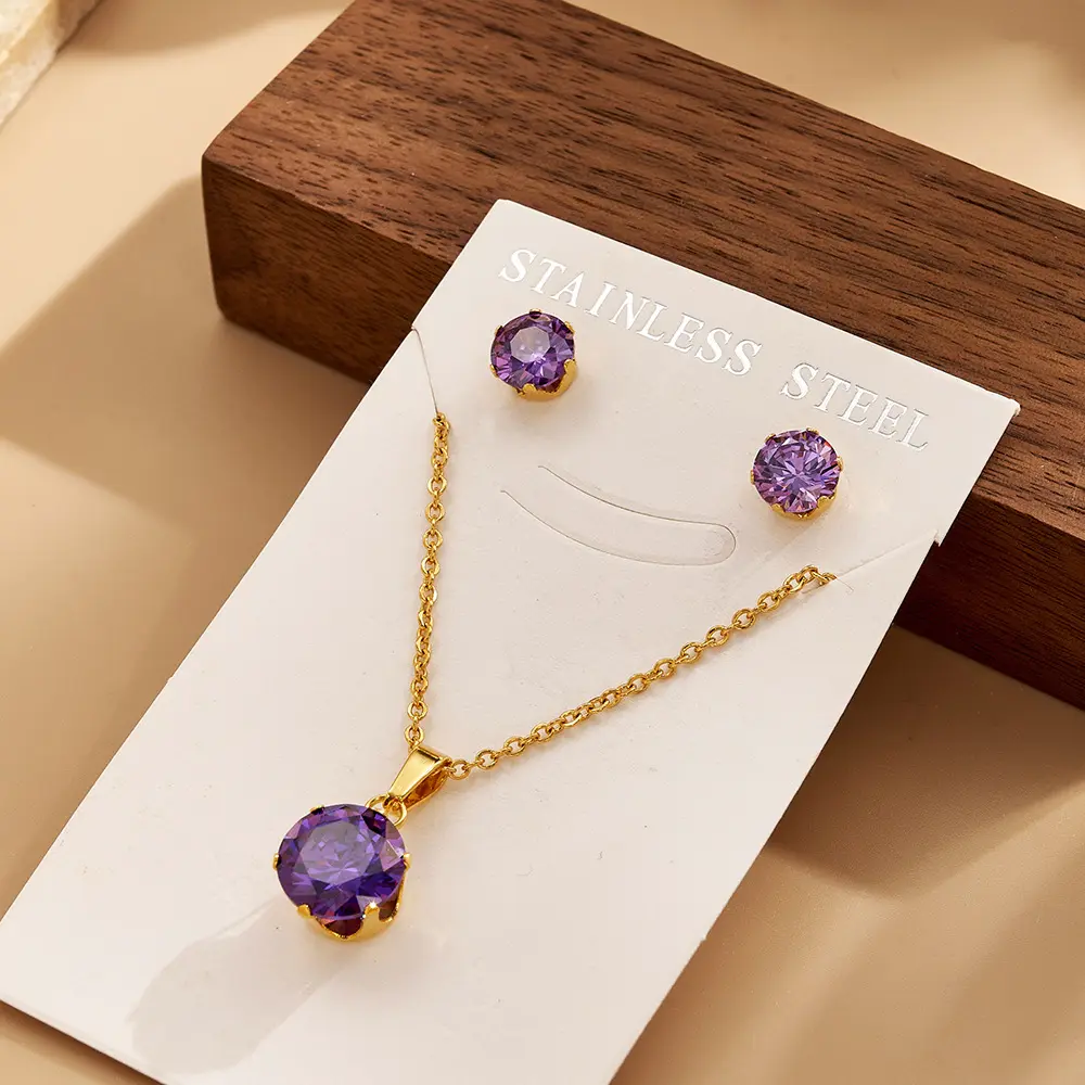 Puntos de luz morado