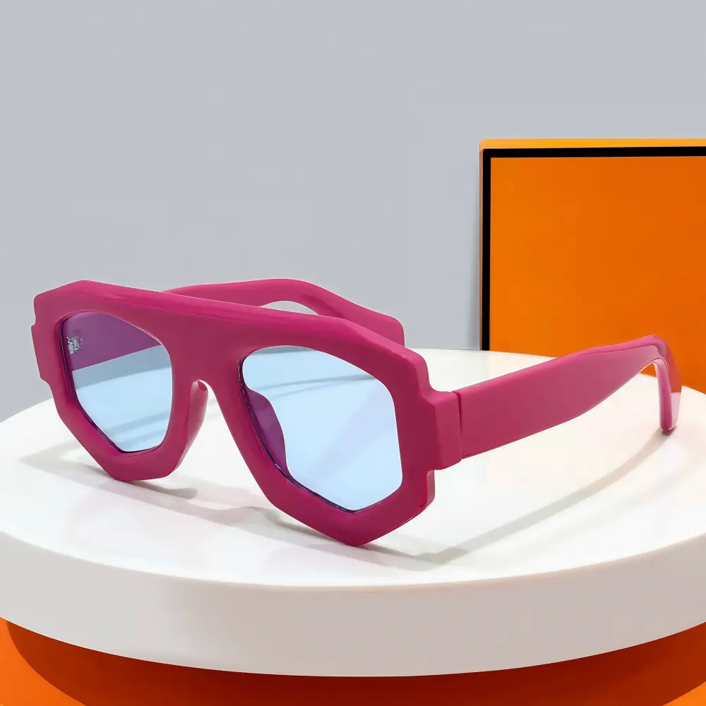Fucsia cristal azul