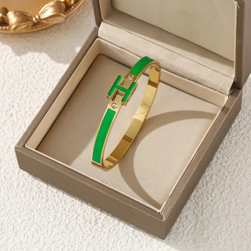 Hermès rígido esmaltado