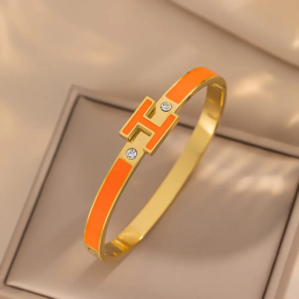 Hermès rígido esmaltado