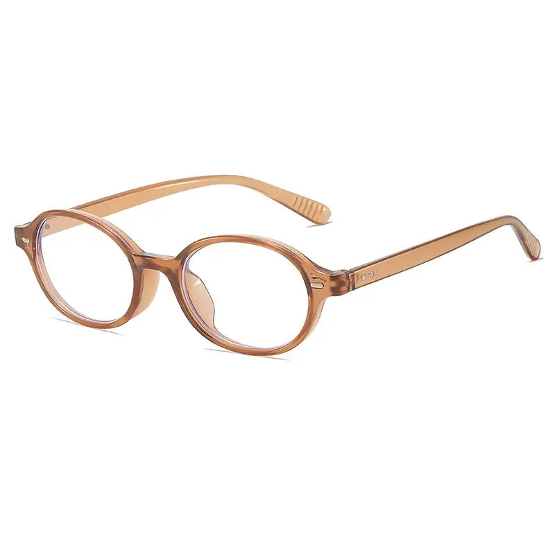 Ovalados beige cristal transparente