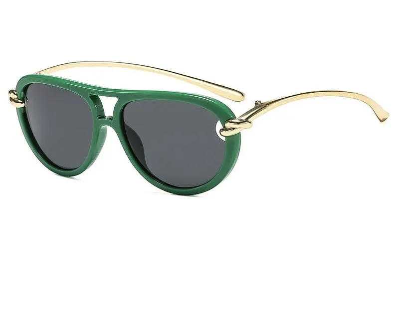 Nudos verde cristal oscuro