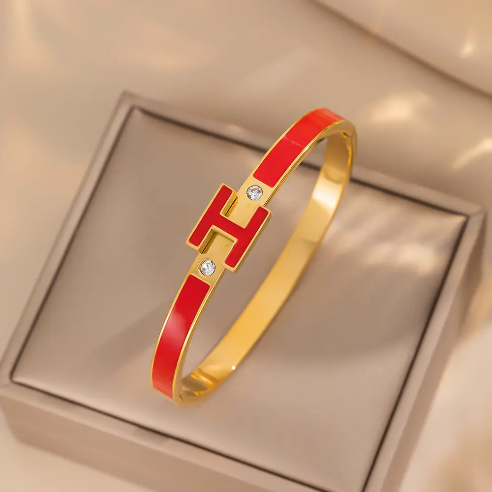 Hermès rígido esmaltado