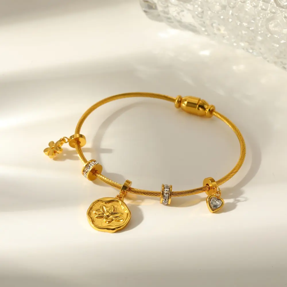 Multidijes imantada medalla flor
