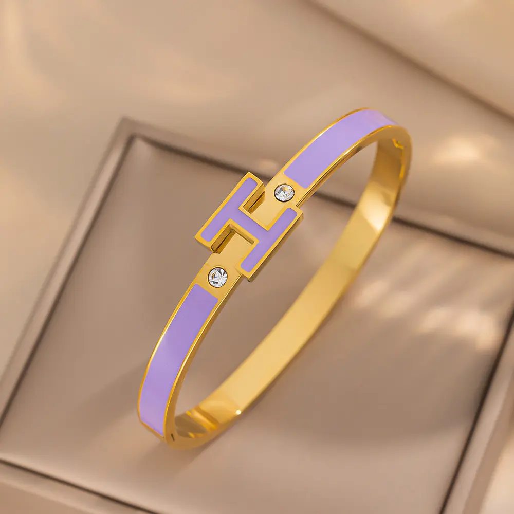 Hermès rígido esmaltado